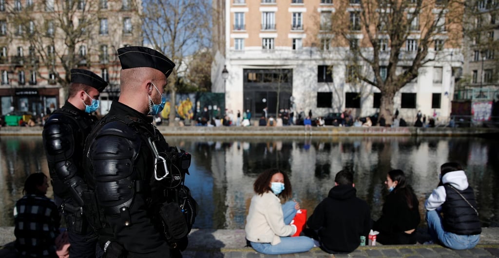 The coronavirus situation in France is extremely tense, with new nationwide restrictions only coming into force at the weekend. Photo: Reuters