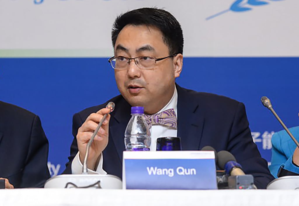 Wang Qun, China’s envoy to the United Nations and other international organisations in Vienna. Photo: Chinese foreign ministry Wang Qun, China’s envoy to the United Nations and other international organisations in Vienna. Photo: Chinese foreign ministry