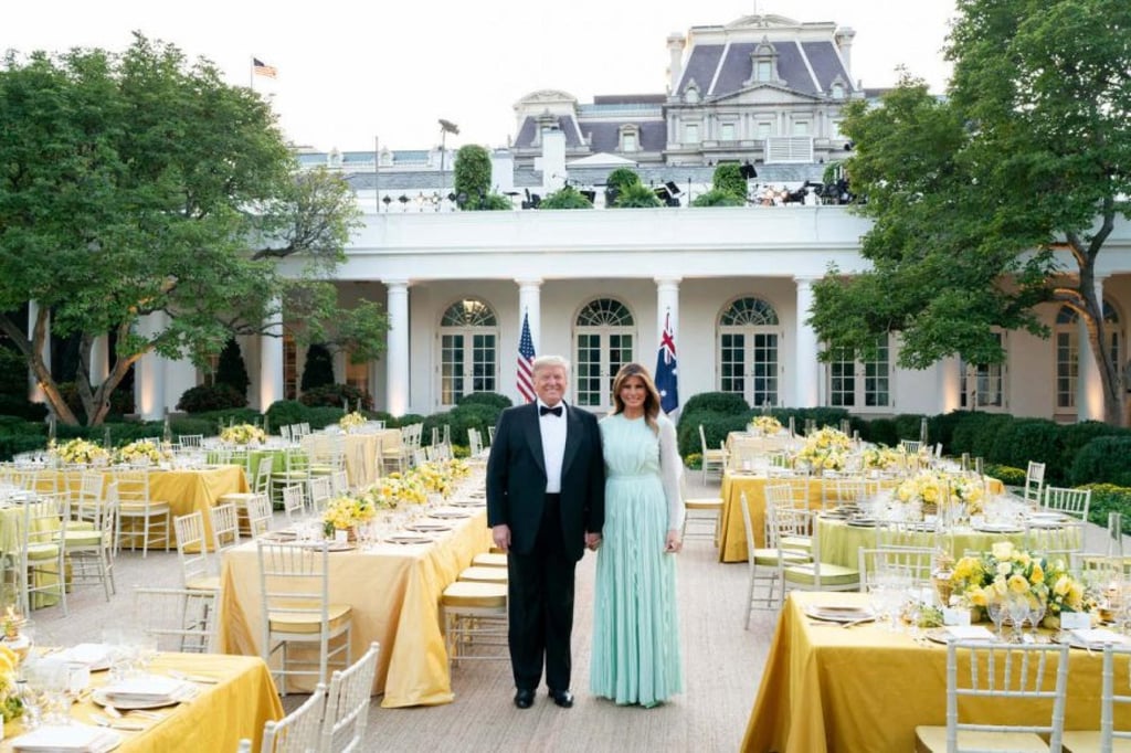 Donald and Melania Trump. Photo: Luxurylaunches