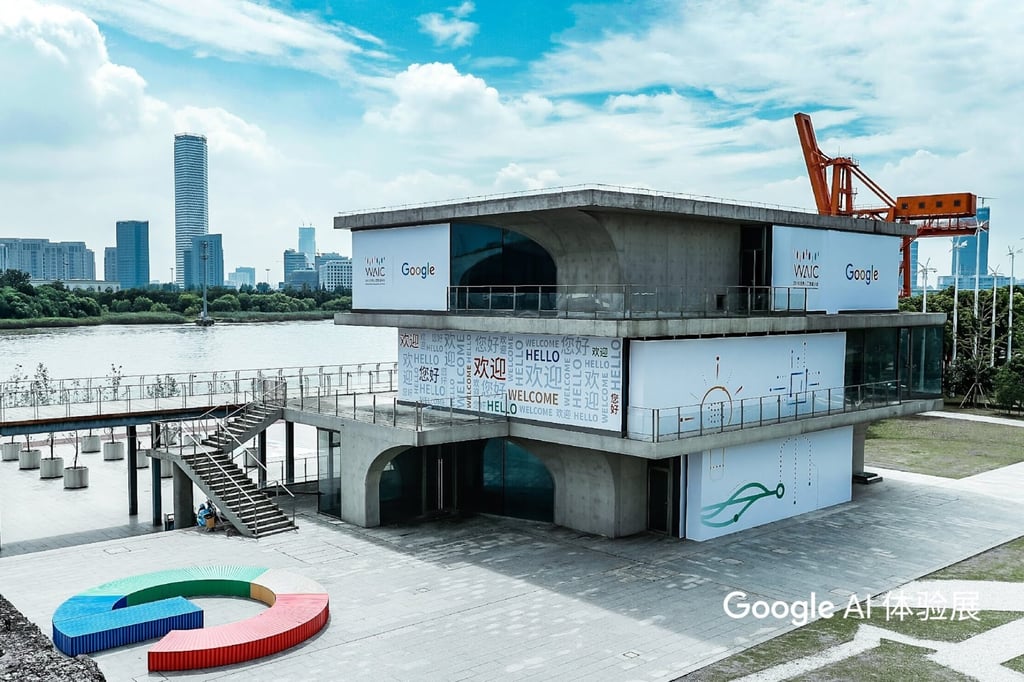 A Google technology exhibition at Shanghai Long Museum as part of the World Artificial Intelligence Conference in 2018. Google is one of the world’s leading companies in artificial intelligence, but it became mired in controversy after firing researchers who questioned paper review and diversity practices. Photo: Handout. A Google technology exhibition at Shanghai Long Museum as part of the World Artificial Intelligence Conference in 2018. Google is one of the world’s leading companies in artificial intelligence, but it became mired in controversy after firing researchers who questioned paper review and diversity practices. Photo: Handout.