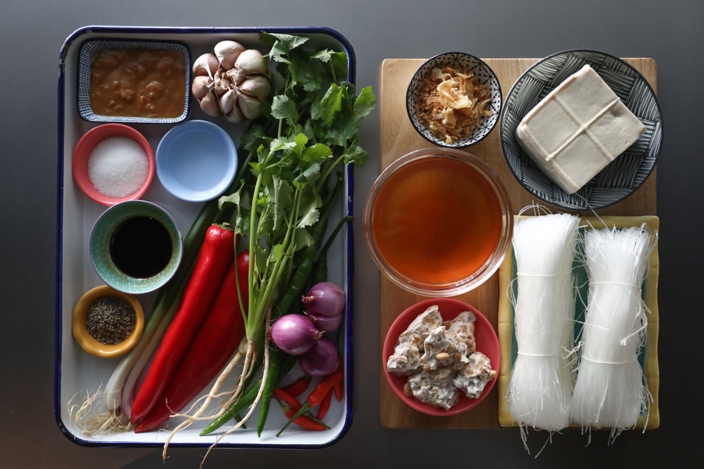 The ingredients for the dish. Photo: SCMP / Jonathan Wong