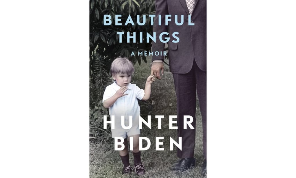 Beautiful Things, a memoir by Hunter Biden, the son of US President Joe Biden and a target for conservatives. Photo: Gallery Books via AP