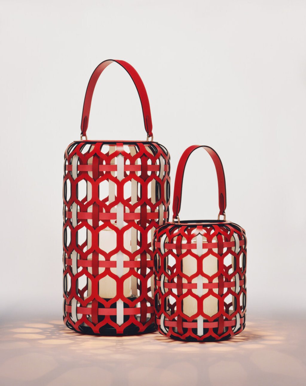 Zanellato/Bortotto Lanterns for Louis Vuitton’s Objets Nomades collection. Photo: Louis Vuitton