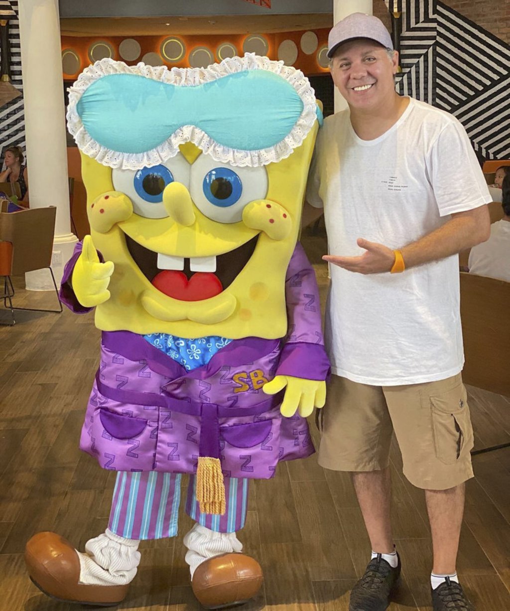 Wendel Bezerra, a voice-over artist in Sao Paulo, Brazil, won modest fame when he became the Portuguese-language voice of SpongeBob SquarePants. Photo: Instagram/@wendel-bezerra Wendel Bezerra, a voice-over artist in Sao Paulo, Brazil, won modest fame when he became the Portuguese-language voice of SpongeBob SquarePants. Photo: Instagram/@wendel-bezerra