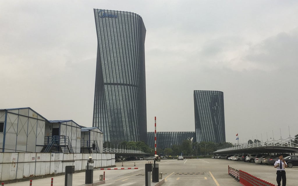 A view of consumer appliances giant Midea Group’s headquarters in the Shunde district of Foshan, a city in southern Guangdong province. Photo: Martin Chan