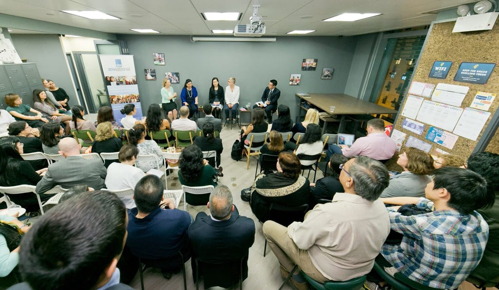 A workshop organised by the SENsational Foundation, a charity that aims to make a positive impact on the lives of people with disabilities in Hong Kong.