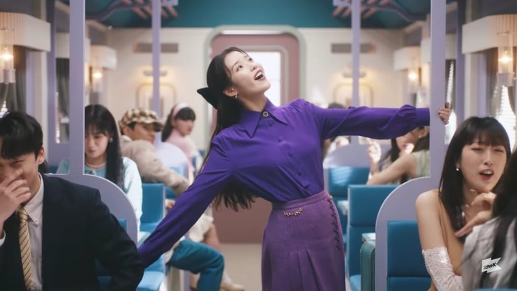 IU in the music video Lilac. Photo: @1theK/YouTube