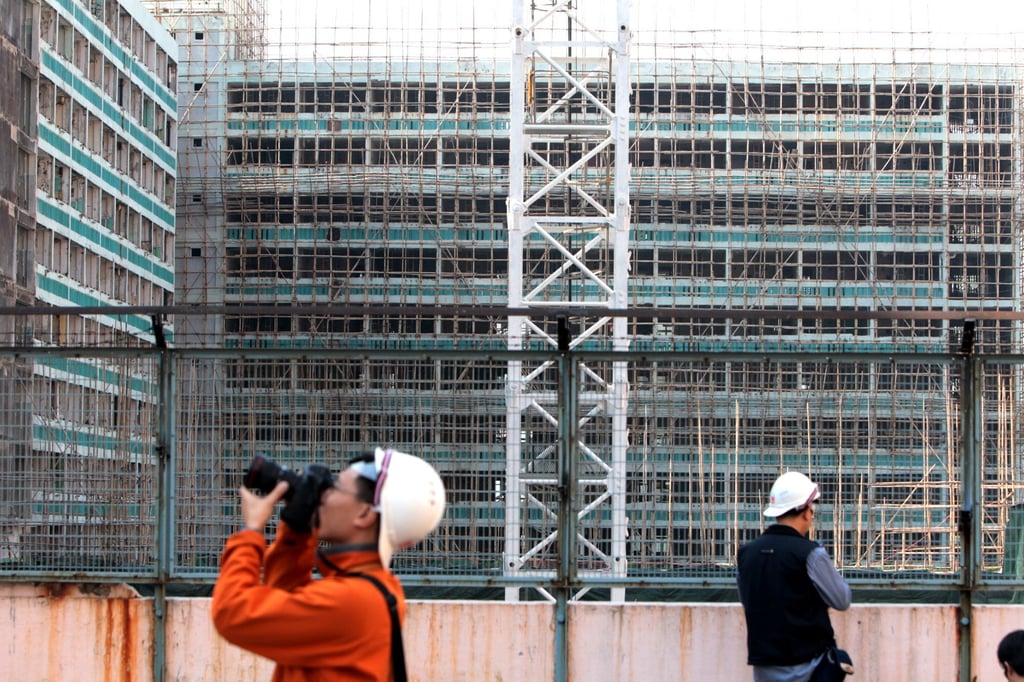 The centre, which opens in 2023, is three years late. Photo: SCMP The centre, which opens in 2023, is three years late. Photo: SCMP