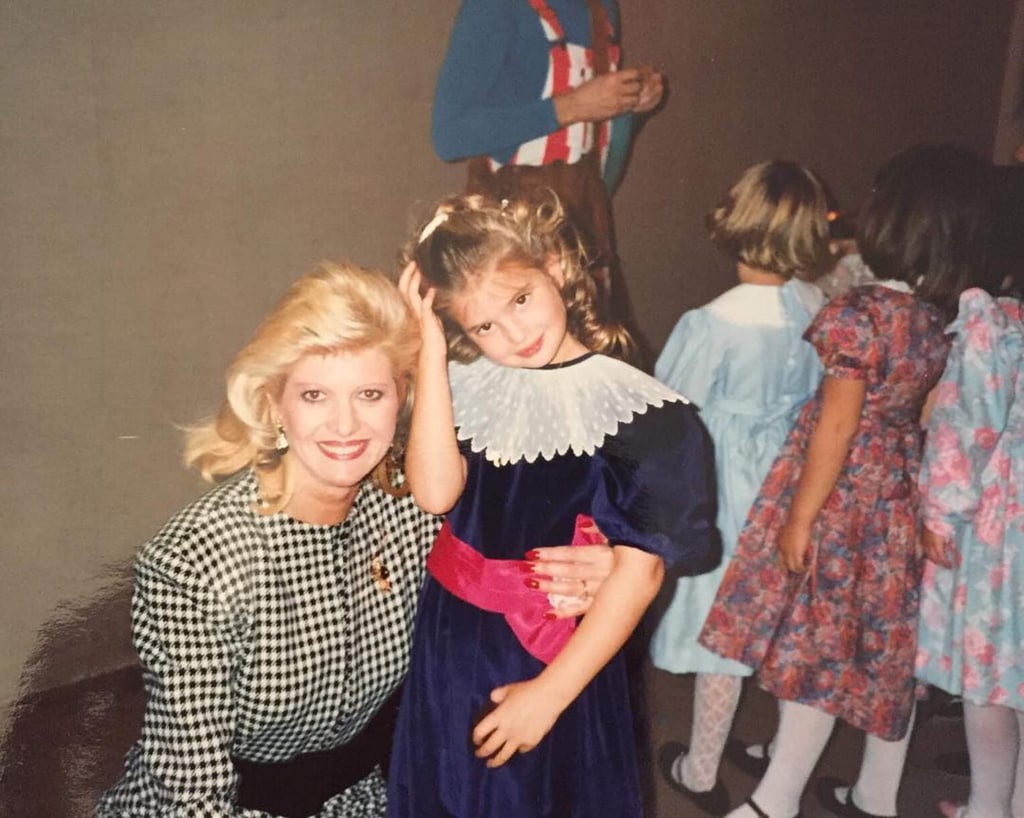 Ivanka Trump, with mum Ivana. Photo: @ivankatrump/Instagram