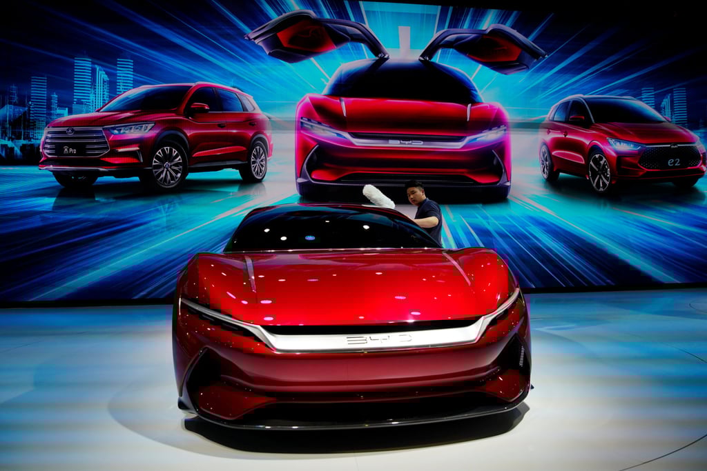 The BYD E-Seed GT concept EV unveiled at the Auto Shanghai motor show in 2019. Photo: Reuters The BYD E-Seed GT concept EV unveiled at the Auto Shanghai motor show in 2019. Photo: Reuters
