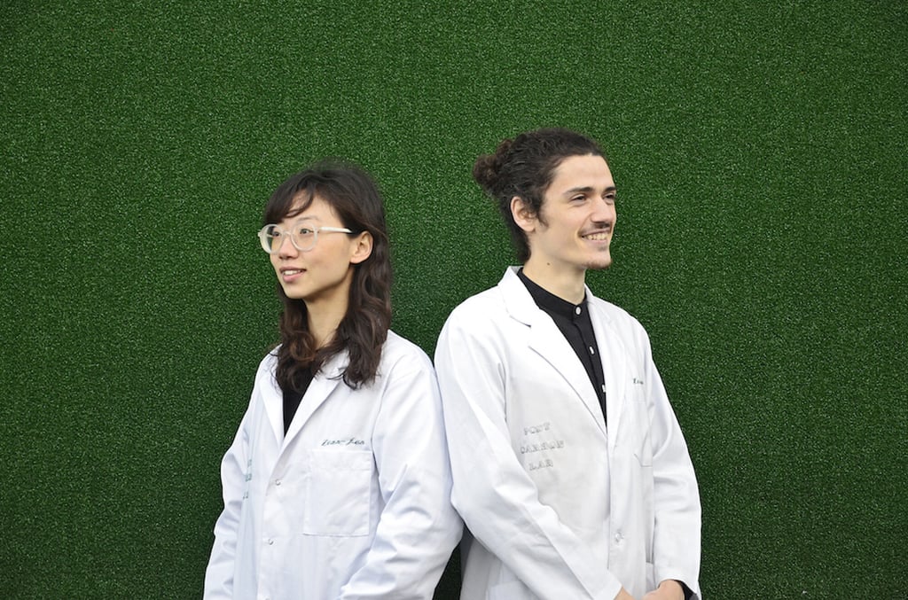Dian-Jen Lin and Hannes Hulstaert, founders of Post Carbon Lab. Dian-Jen Lin and Hannes Hulstaert, founders of Post Carbon Lab.
