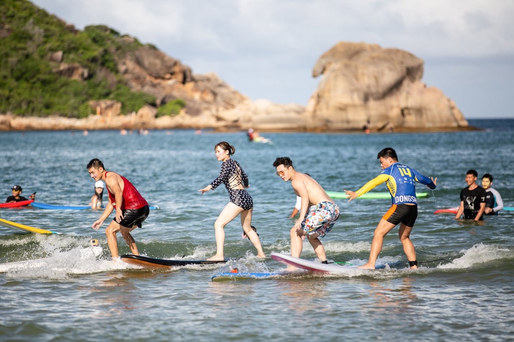 Tourism plays a key role in Hainan’s economy. Photo: Xinhua