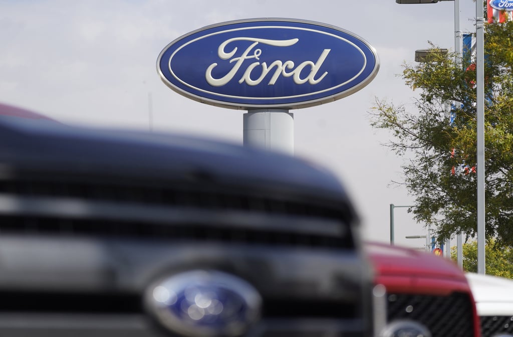 A global semiconductor shortage is forcing Ford Motor and other carmakers to shut down factories because there are not enough chips to finish building vehicles that are becoming rolling computers. Photo: AP