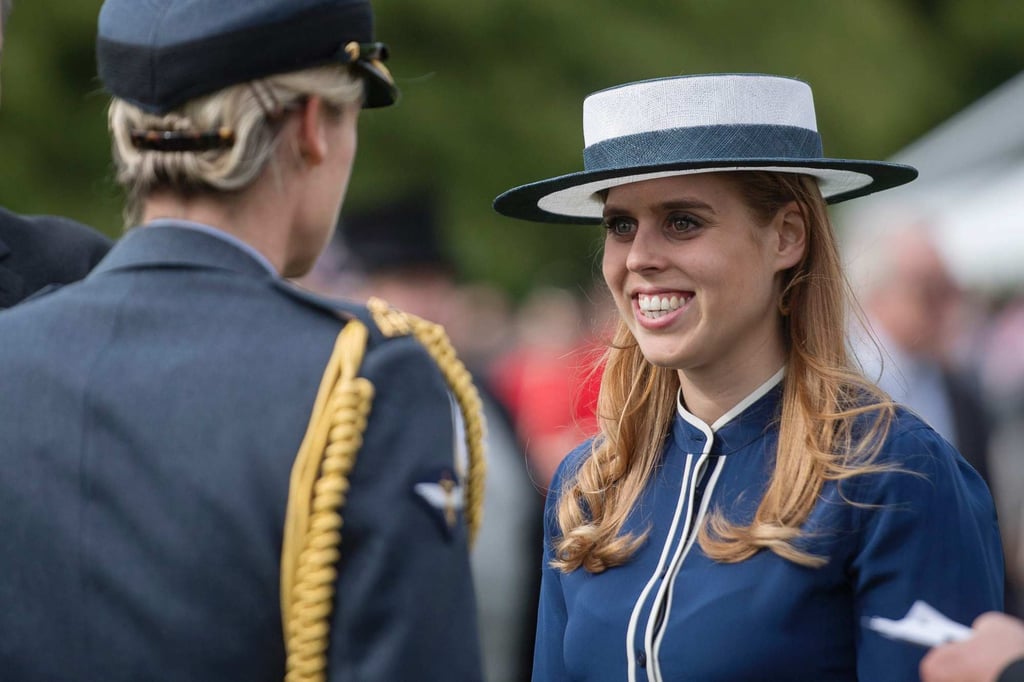 Britain’s Princess Beatrice of York greets guests at a garden party at Buckingham Palace in London in May 2017. Photo: AFP Photo Britain’s Princess Beatrice of York greets guests at a garden party at Buckingham Palace in London in May 2017. Photo: AFP Photo