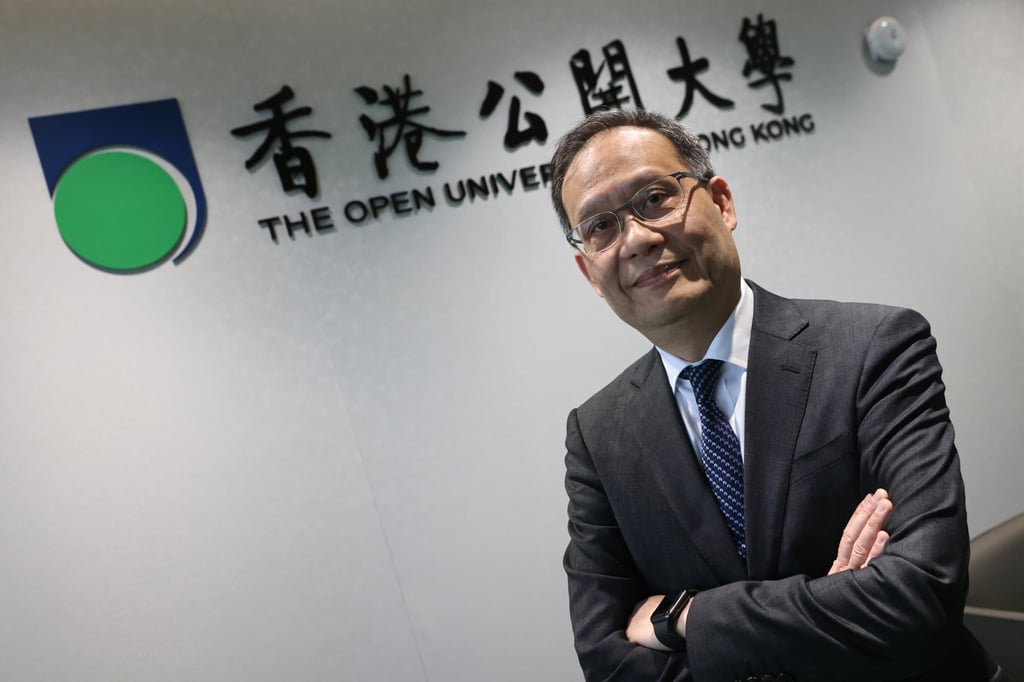 Newly appointed president of Open University Paul Lam. Photo: K.Y. Cheng