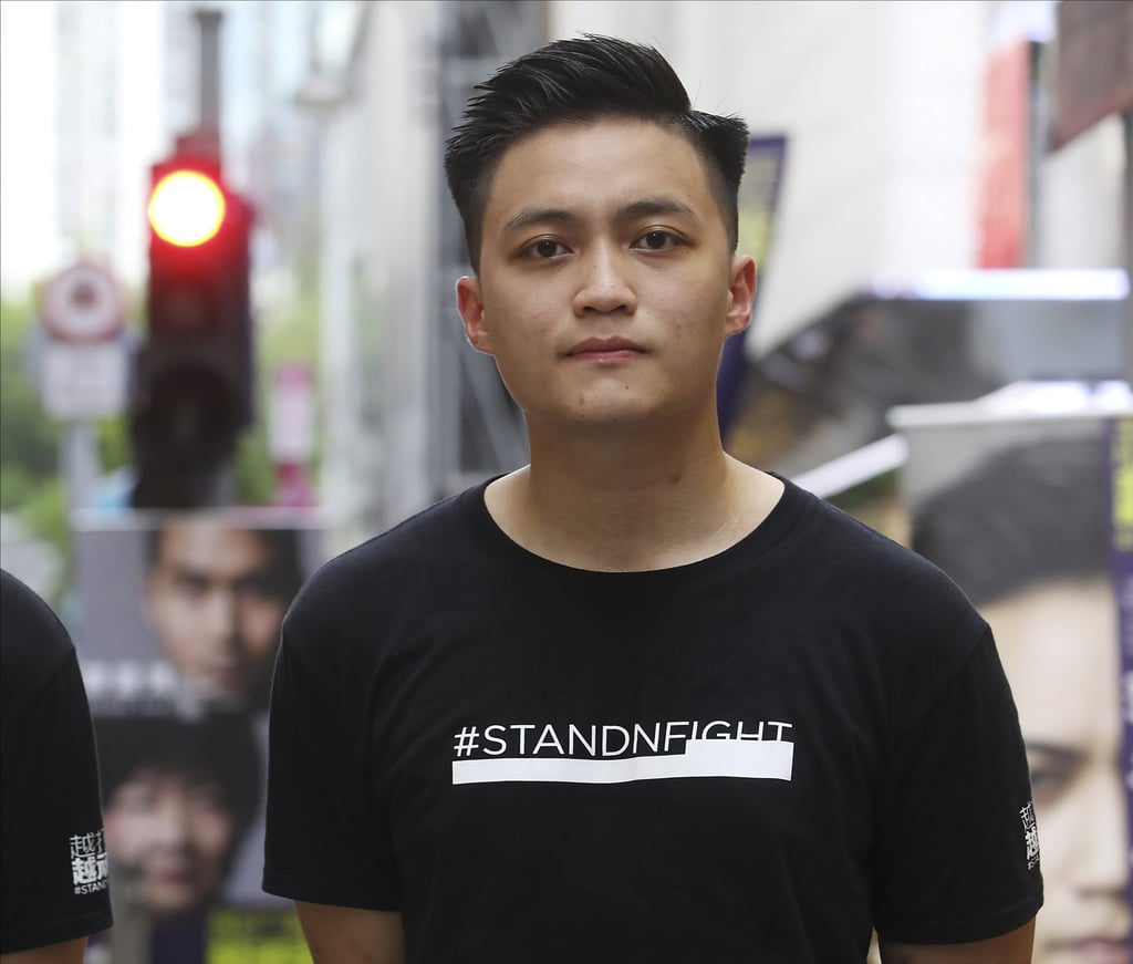 Former Civic Party member Lee Yue-shun, who joined three fellow ex-members charged under the national security law in calling for the party to disband. Photo: Dickson Lee Former Civic Party member Lee Yue-shun, who joined three fellow ex-members charged under the national security law in calling for the party to disband. Photo: Dickson Lee