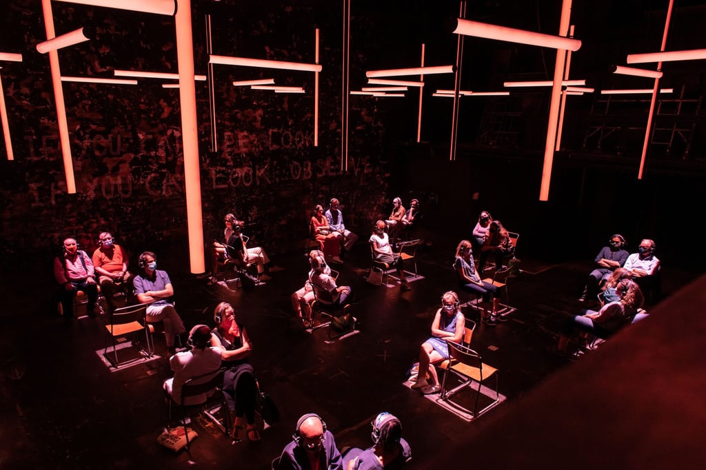 Tony Award-winning playwright Simon Stephens has adapted Nobel Prize-winner José Saramago’s dystopian novel Blindness as a sound installation. Photo: Helen Maybanks Tony Award-winning playwright Simon Stephens has adapted Nobel Prize-winner José Saramago’s dystopian novel Blindness as a sound installation. Photo: Helen Maybanks