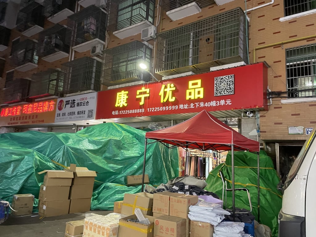 Delivery services in Yiwu’s Beixiazhu village, in the eastern province of Zhejiang, are in the midst of a bloody price war.  Photo: Tracy Qu