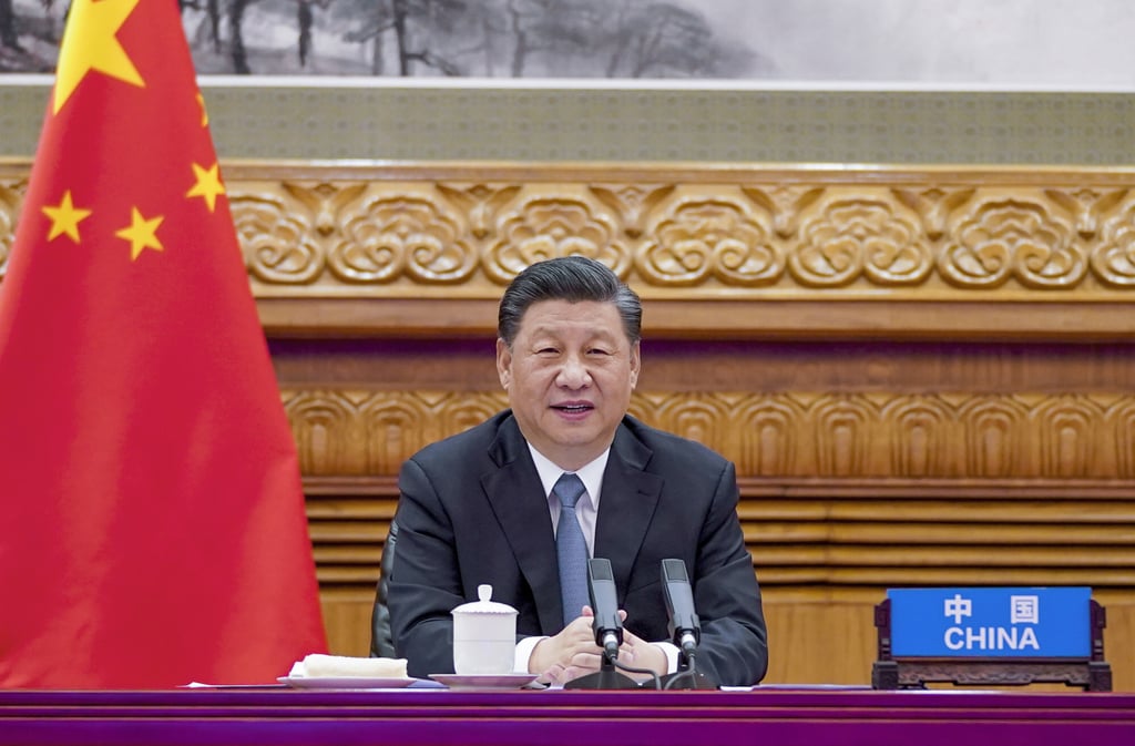 President Xi Jinping said climate change “should not be used as a bargaining chip for geopolitical purposes”. Photo: Xinhua President Xi Jinping said climate change “should not be used as a bargaining chip for geopolitical purposes”. Photo: Xinhua