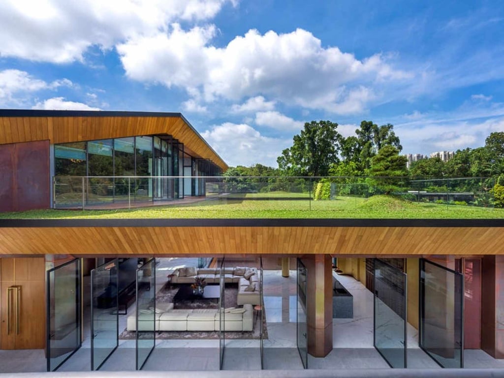 The exterior of Lim Hock Leng’s home. Photo:  Ta.le Architects