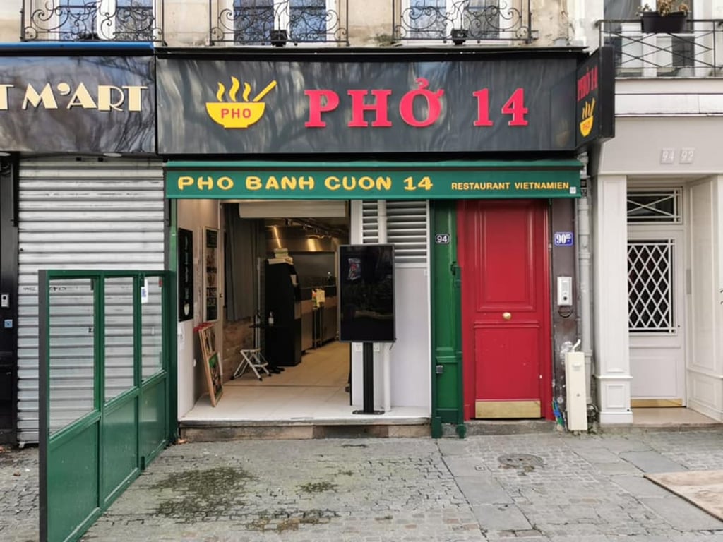 I always stop by Chinatown in the 13th district for a big bowl of pho at Pho Banh Cuon 14. Photo: Facebook/Pho Banh Cuon 14 I always stop by Chinatown in the 13th district for a big bowl of pho at Pho Banh Cuon 14. Photo: Facebook/Pho Banh Cuon 14
