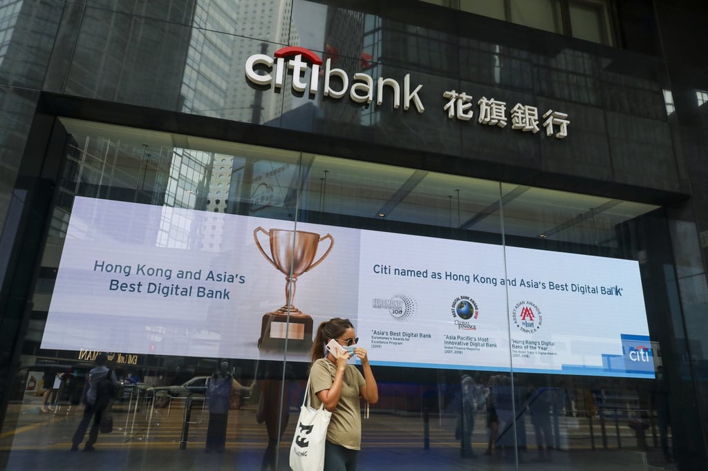 Citigroup plans to exit its retail banking business in China as part of a revamp that will see the American bank focus on wealth centres in Hong Kong and Singapore. Photo: Nora Tam