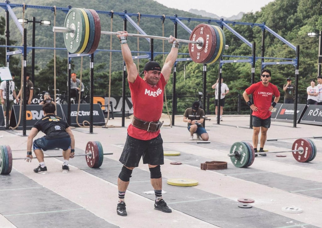 Carlos Albaladejo said he first got hooked on CrossFit while stationed in Germany for the US military. Photo: Handout Carlos Albaladejo said he first got hooked on CrossFit while stationed in Germany for the US military. Photo: Handout