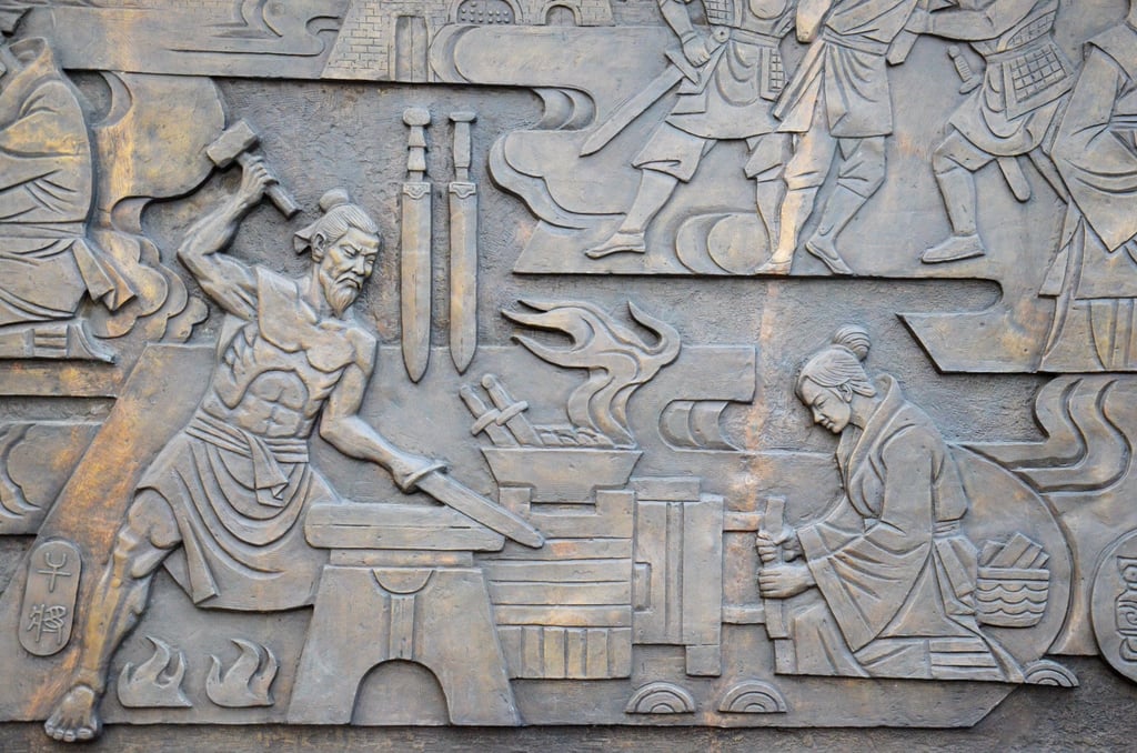 Sword makers Ganjiang and Moye. Photo: Shutterstock