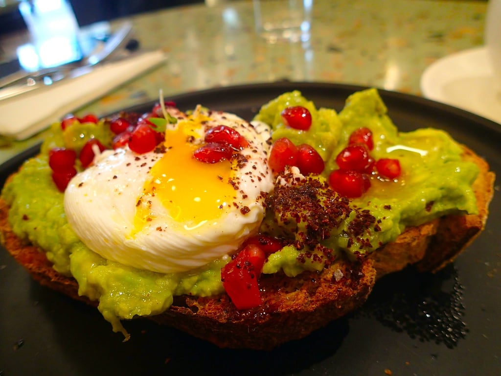Avocado and egg on toast at Alive Eatery in Sham Shui Po. Photo: handout Avocado and egg on toast at Alive Eatery in Sham Shui Po. Photo: handout
