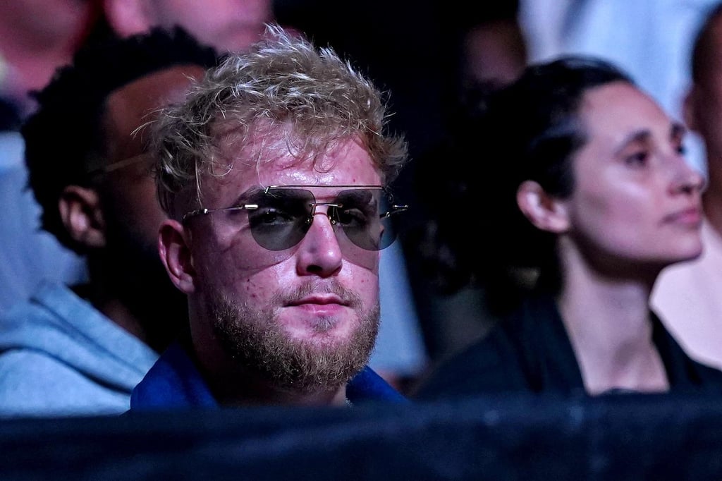 Jake Paul looks on before Anthony Smith fights Jimmy Crute at UFC 261. Photo: Jasen Vinlove/USA TODAY Sports