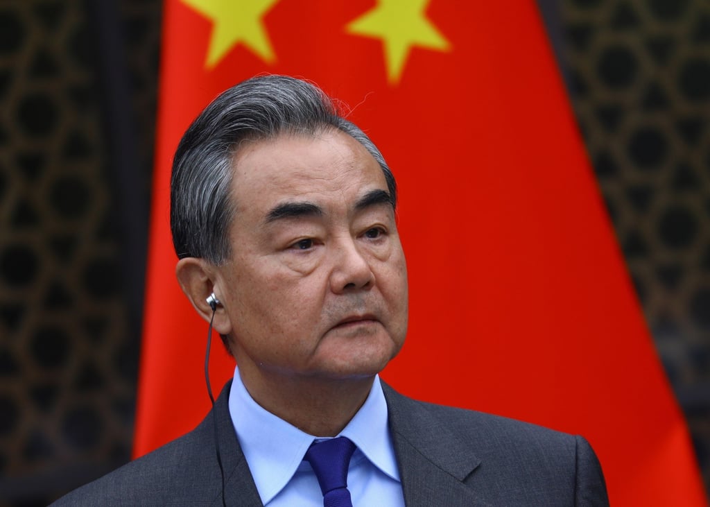 On Friday, China’s Foreign Minister Wang Yi hit back at the idea of China-US tension being a stand-in for a battle between democracy and authoritarianism. Photo: EPA-EFE On Friday, China’s Foreign Minister Wang Yi hit back at the idea of China-US tension being a stand-in for a battle between democracy and authoritarianism. Photo: EPA-EFE