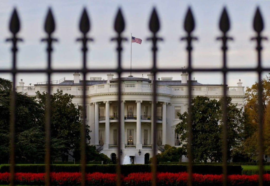 The White House at 1600 Pennsylvania Avenue, Washington. Photo: AP