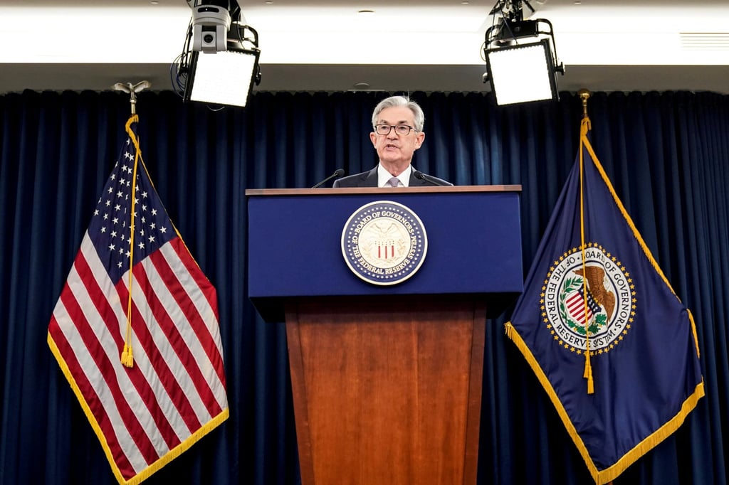 Federal Reserve chairman Jerome Powell holds a news conference following the Federal Open Market Committee meeting in Washington, US, on December 11, 2019. Photo: Reuters