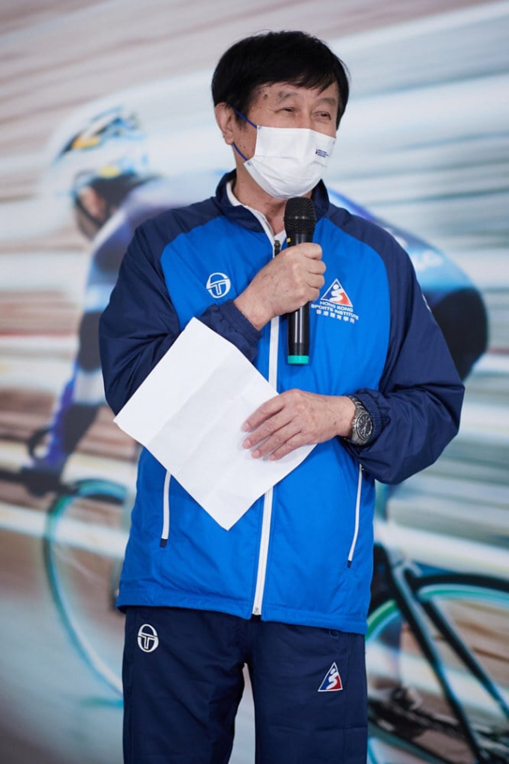Cycling head coach Shen Jinkang. Photo: Hong Kong Sports Institute Cycling head coach Shen Jinkang. Photo: Hong Kong Sports Institute