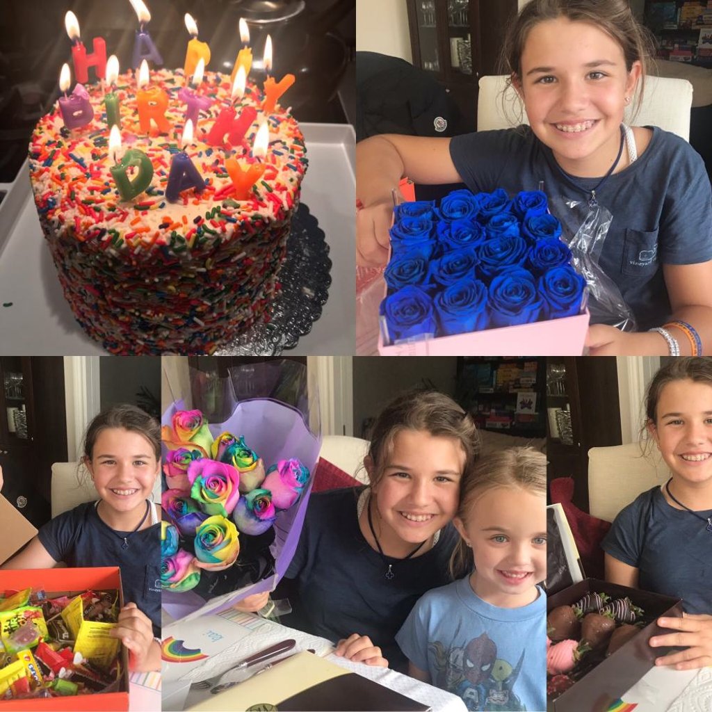 Kai Trump on her birthday. Photo: @MrsVanessaTrump/Twitter