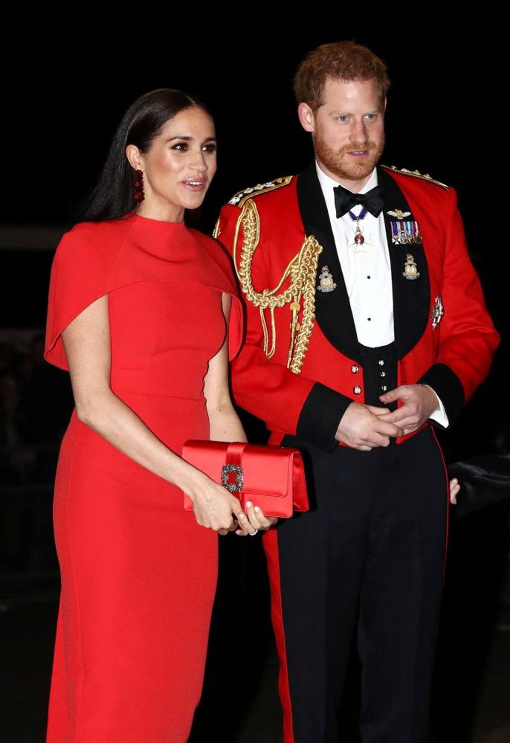 Britain’s Prince Harry and Meghan Markle arrive to attend The Mountbatten Festival of Music at the Royal Albert Hall in London in March 2020. Photo: AFP Britain’s Prince Harry and Meghan Markle arrive to attend The Mountbatten Festival of Music at the Royal Albert Hall in London in March 2020. Photo: AFP