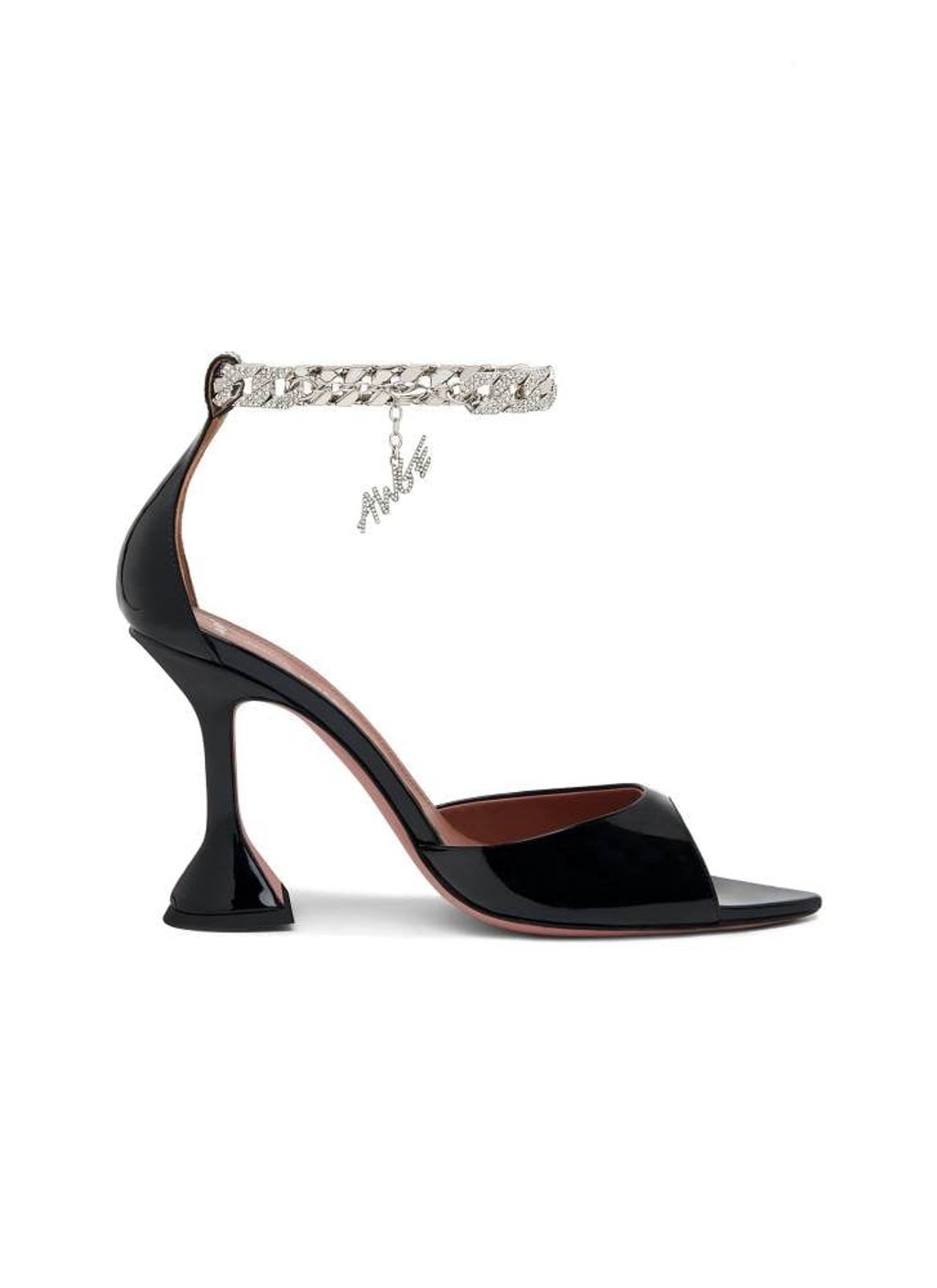 Searches for high heels, like this pair from designer Amina Muaddi, were up 163 per cent.