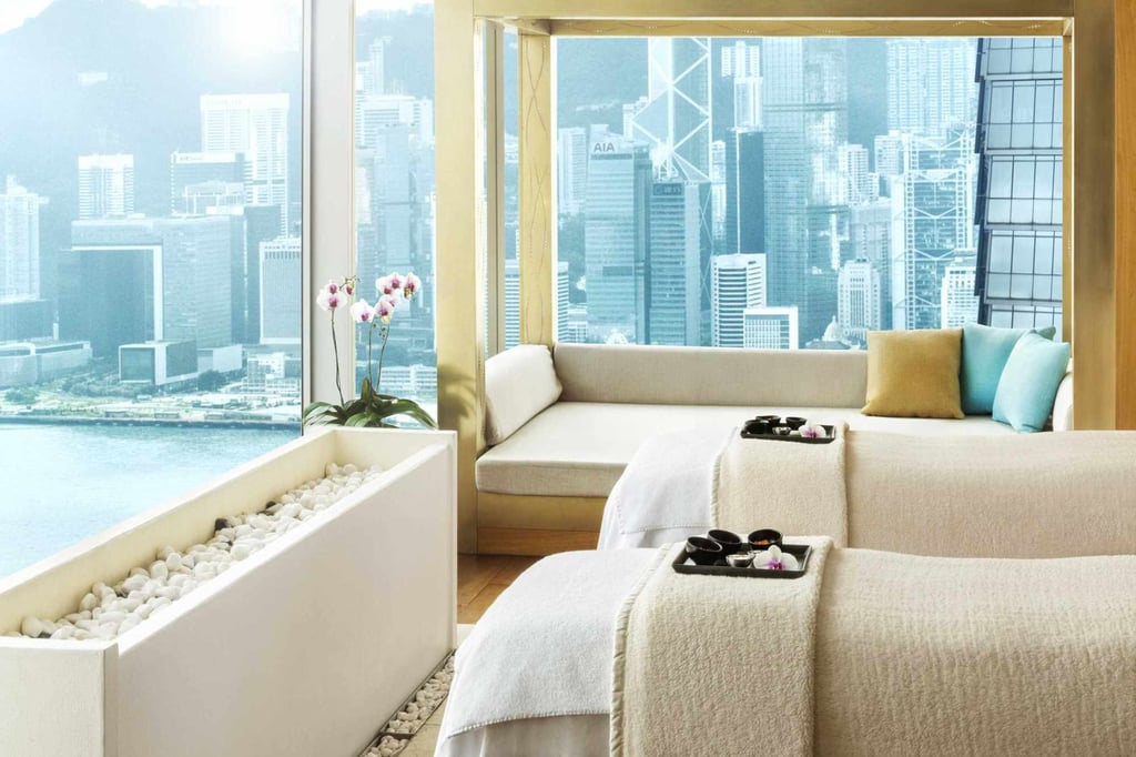 Enjoy cryotherapy treatments with a view at Bliss Spa. Photo: W Hong Kong