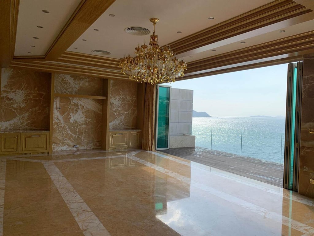 The sea view from a home at Bel-Air Peak Rise, Pok Fu Lam. Photo: Handout The sea view from a home at Bel-Air Peak Rise, Pok Fu Lam. Photo: Handout