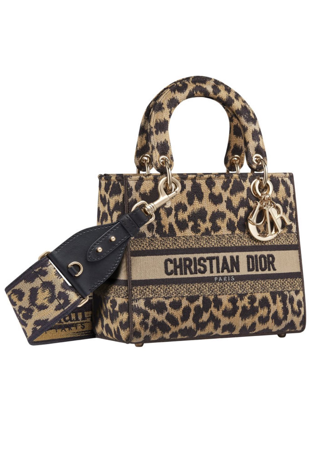 Dior’s new take on the Lady D-Lite bag with embroidered natural Mizza pattern. Photo: Dior Dior’s new take on the Lady D-Lite bag with embroidered natural Mizza pattern. Photo: Dior