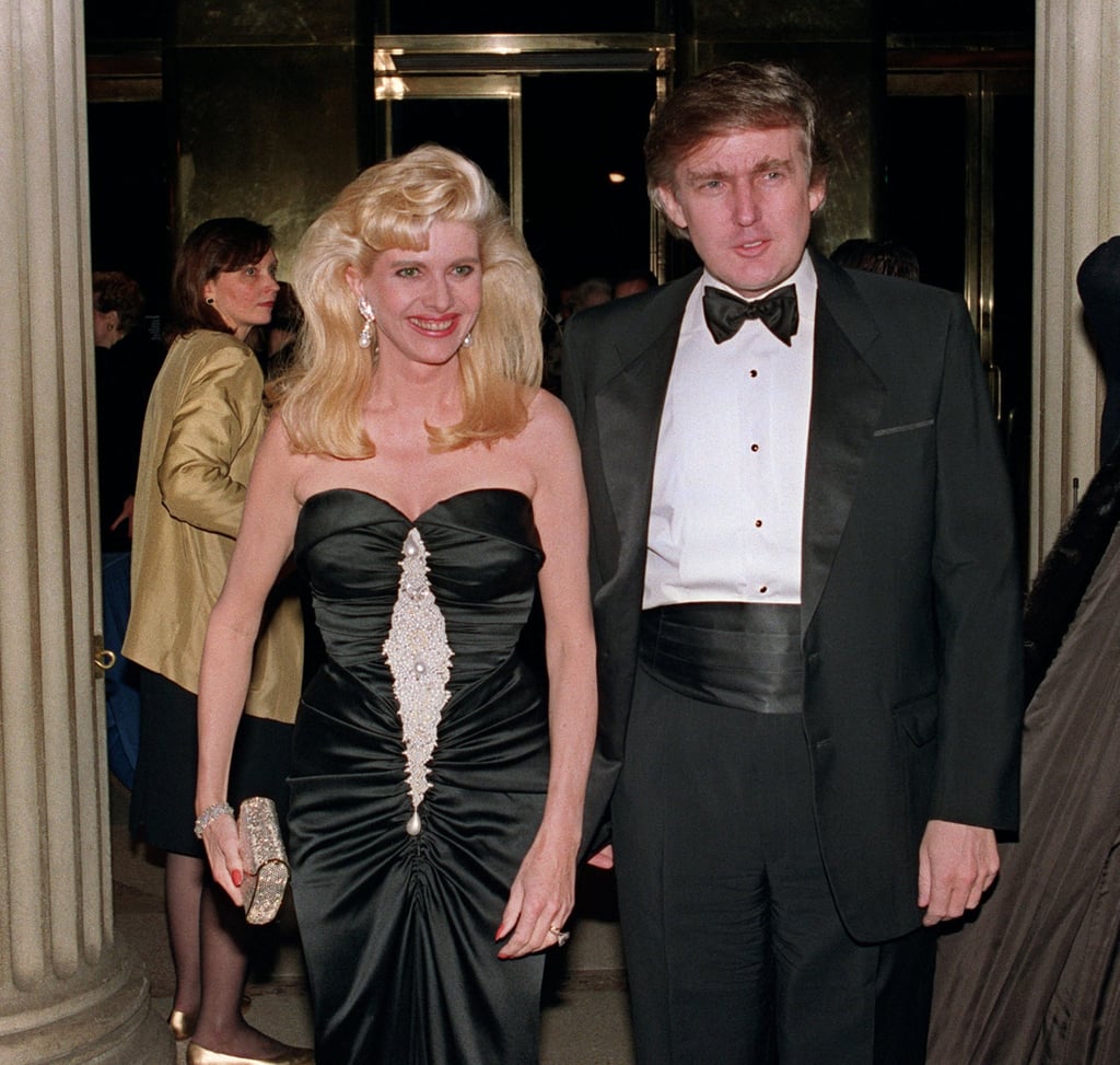 Billionaire Donald Trump and his then wife Ivana arriving at a social engagement in New York in December 1989. Photo: AFP Photo Billionaire Donald Trump and his then wife Ivana arriving at a social engagement in New York in December 1989. Photo: AFP Photo