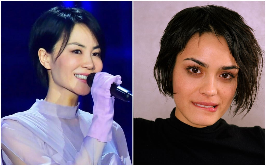 Faye Wong and Shannyn Sossamon. Photo: @faye_forever/Instagram, AP