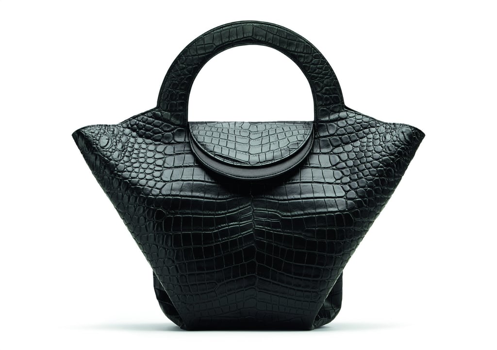 Bottega Veneta’s Doll bag in black crocodile print. Photo: Bottega Veneta