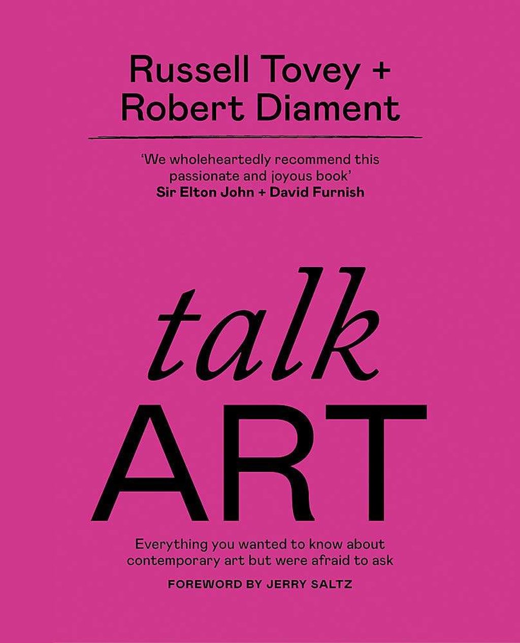 Talk Art – Everything You Wanted to Know About Contemporary Art but Were Afraid to Ask by Russell Tovey and Robert Diament. Photo: Handout