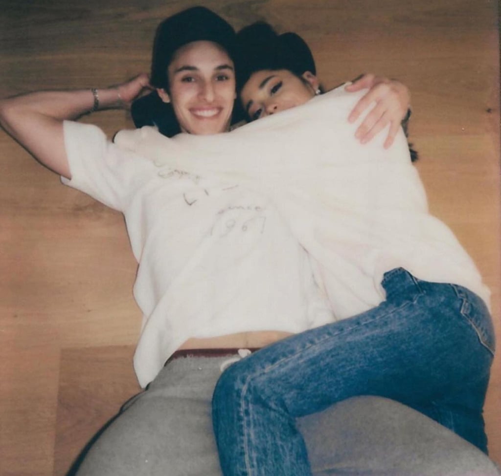 Lovebirds Dalton Gomez and Ariana Grande. Photo: @arianagrande/Instagram