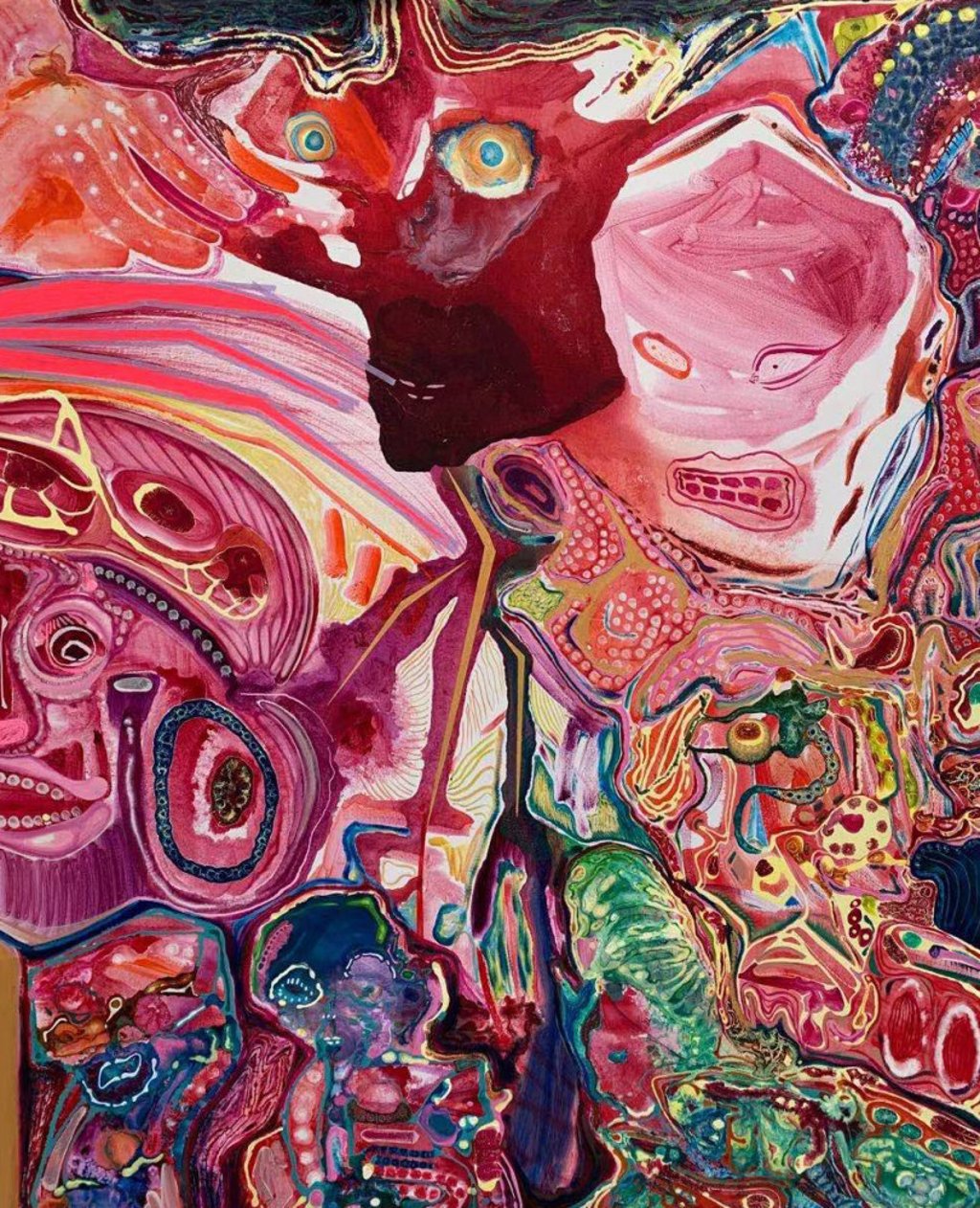 Zhang Ji’s While We Took a Selfie, a Blooming Started (2021). Photo: Hive Center for Contemporary Art