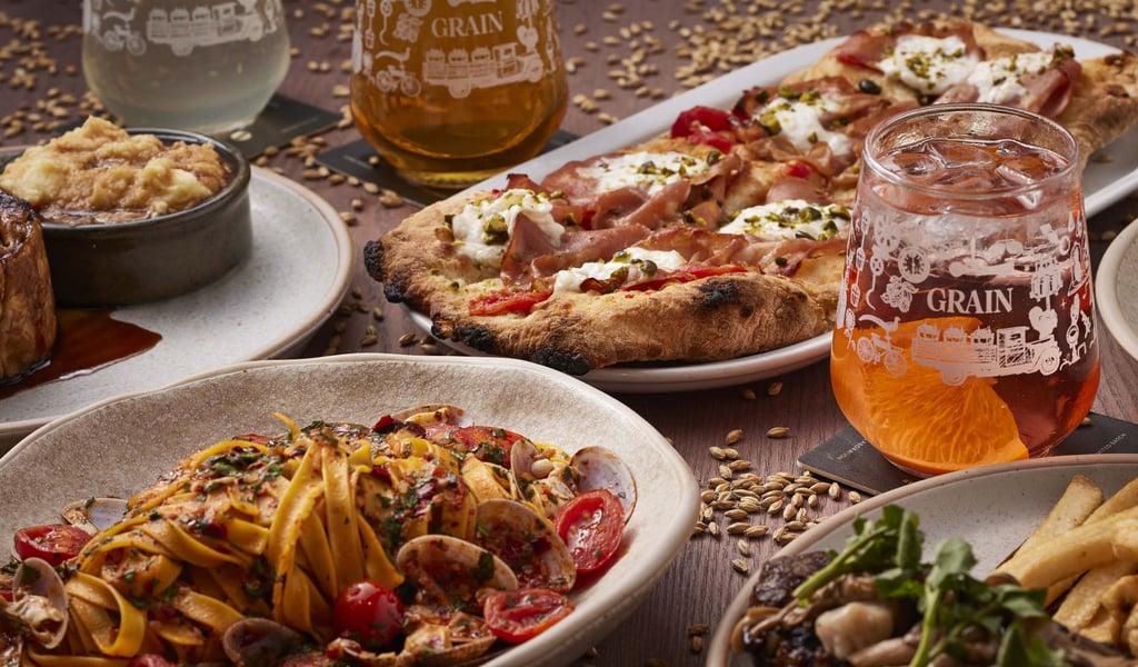 The main course selection at Grain. Photo: Grain The main course selection at Grain. Photo: Grain