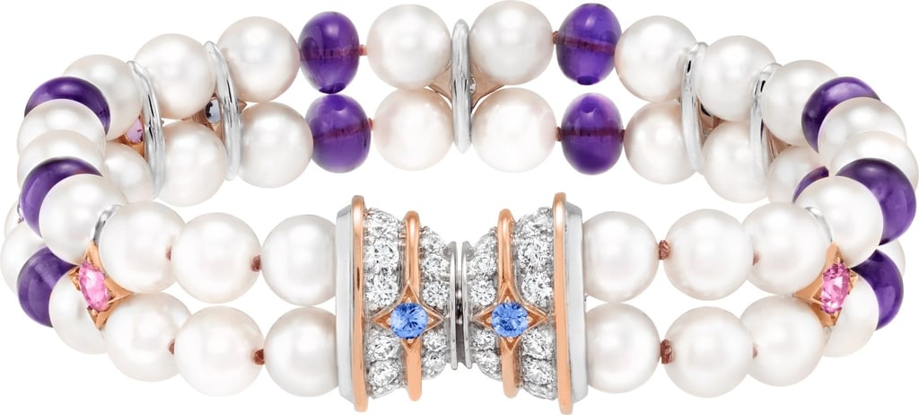 The Trifide transformable long necklace. Photo: Van Cleef & Arpels