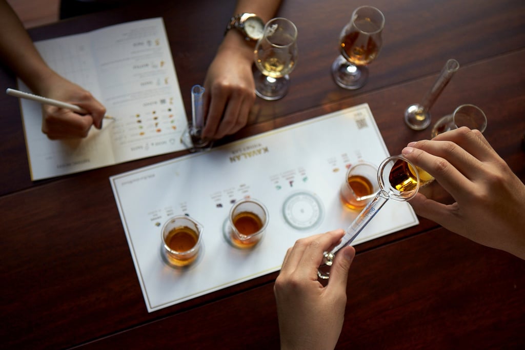 Flavour profiles are perfected in the lab at Kavalan, which opened its single malt distillery in 2005. Photo: Kavalan Flavour profiles are perfected in the lab at Kavalan, which opened its single malt distillery in 2005. Photo: Kavalan