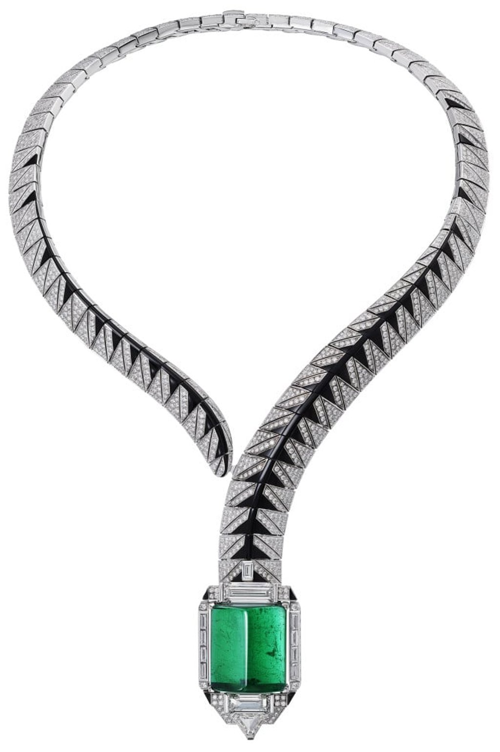 Cartier Opheis necklace from the [Sur]Naturel collection. Photo: Cartier